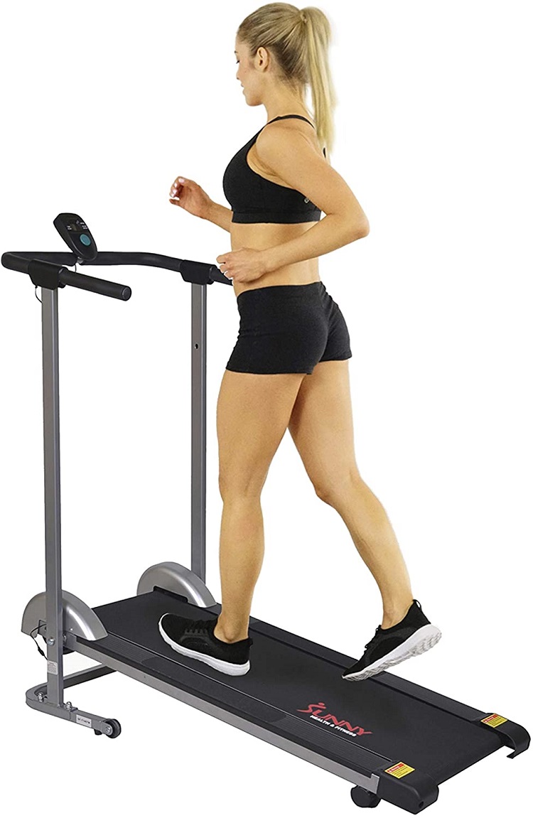 Sunny Health & Fitness SF-T1407M Foldable Manual Walking Treadmill reviewed