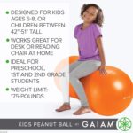 Gaiam Kids Peanut Bounce Desk Chair Review