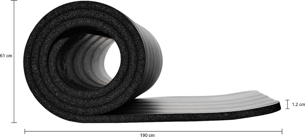 Amazon Basics 1/2-Inch Extra Thick Exercise Yoga Mat