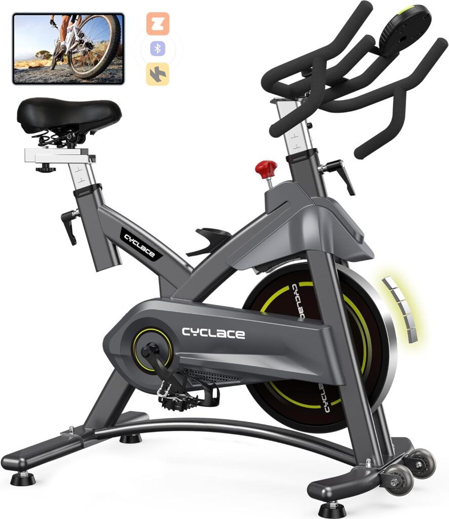 Cyclace PRO Magnetic Exercise Bike 003C 350lbs/003 330lbs/Indoor Cycling Bike Stationary Bike With Tablet Holder, Indoor Bike for Home Exercise