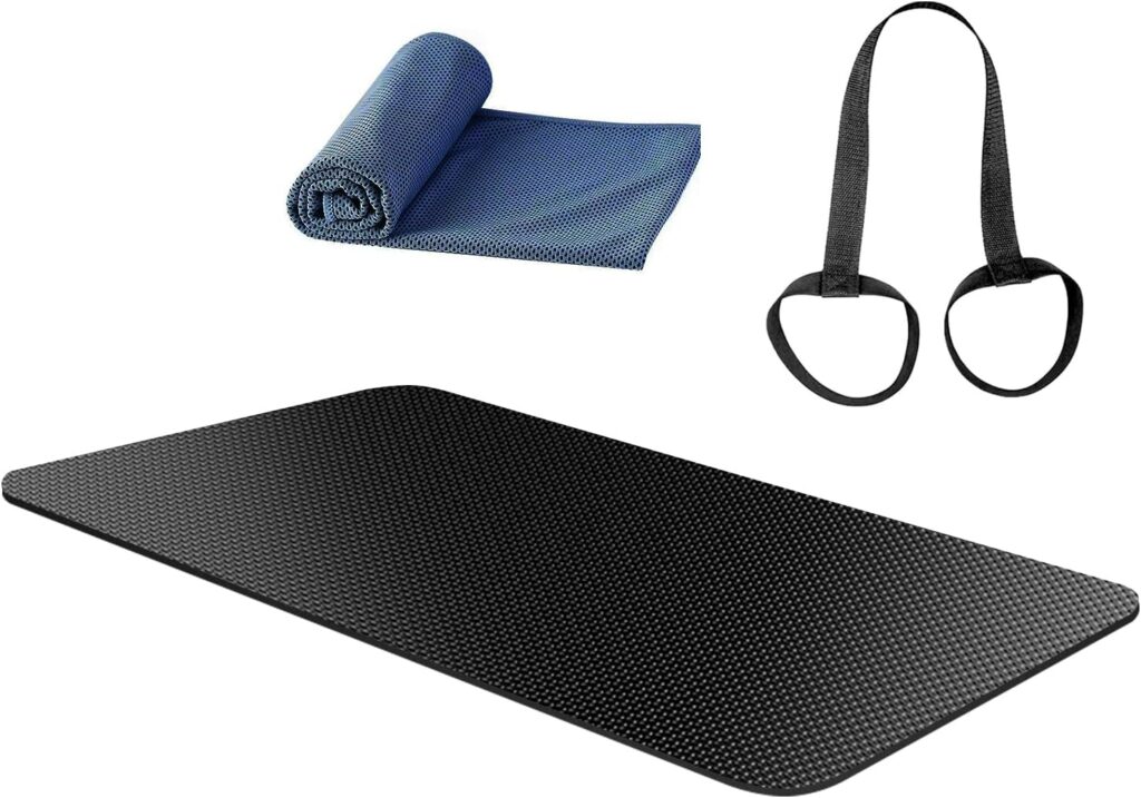 Exercise Equipment Mat,Treadmill Mat, Exercise Bike Trainer Mat, Fitness Home Gym Mat, Elliptical Mat,Spin Bike Mat,Small And Large Exercise Mat,Workout Pads For Floor,Workout Matt For home Gym Carpet