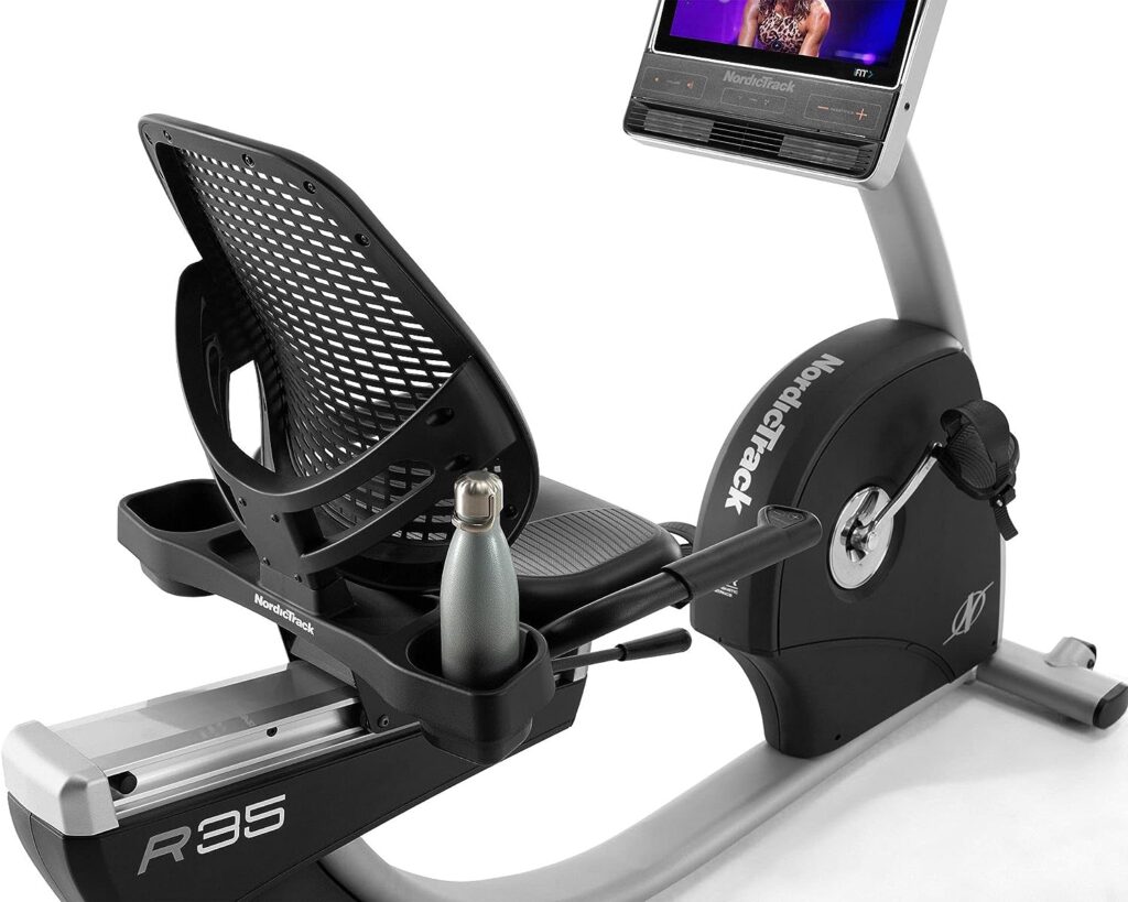 NordicTrack Commercial R 35 Recumbent Bike with 14” HD Touchscreen and 30-Day iFIT Family Membership