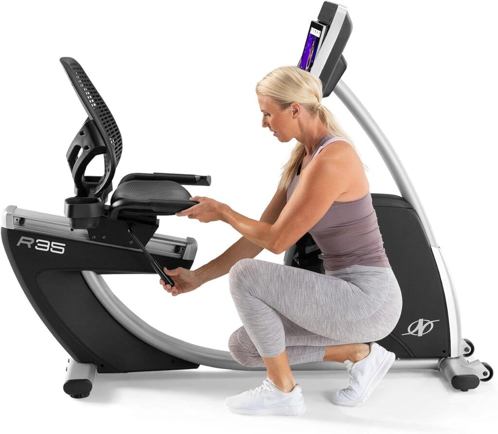 NordicTrack Commercial R 35 Recumbent Bike with 14” HD Touchscreen and 30-Day iFIT Family Membership