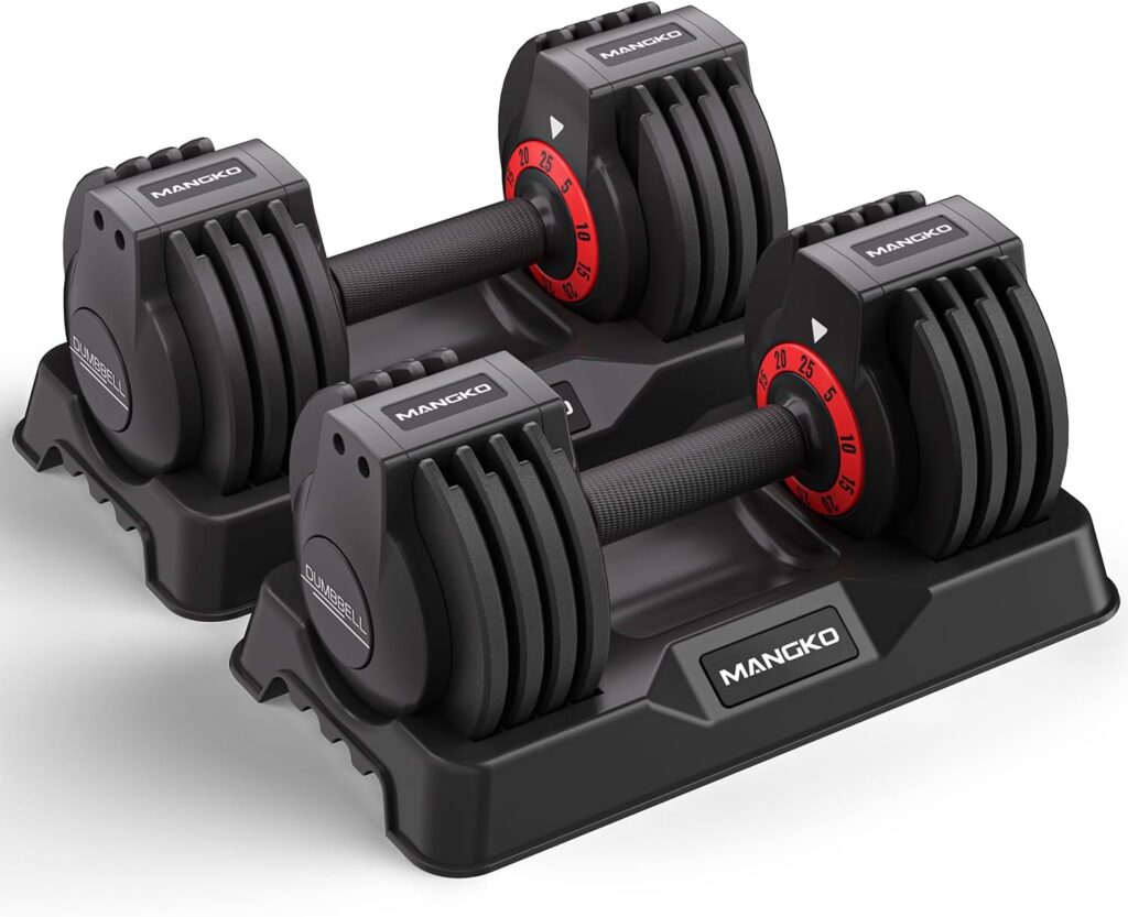 Amazon.com : Adjustable Dumbbells 25LB Single Dumbbell 5 in 1 Free Dumbbell Weight Adjust with Anti-Slip Metal Handle, Ideal for Full-Body Home Gym Workouts : Sports  Outdoors