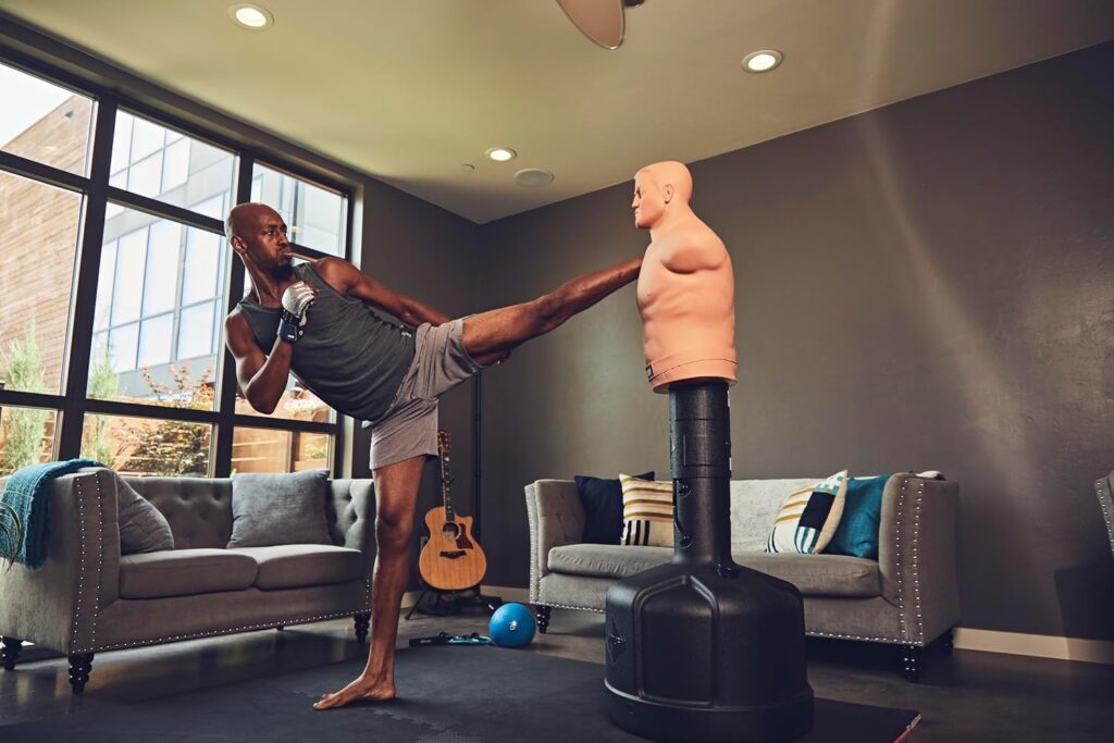 Century BOB Body Bag with Base Unit | Freestanding Training Dummy Opponent Bag | Mannequin Bag, Martial Artists, Fitness Pros, Athletes Training | Training for Tactical  Self-Defense